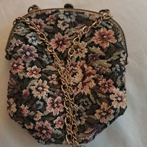 1950's vintage tapestry needle point antique